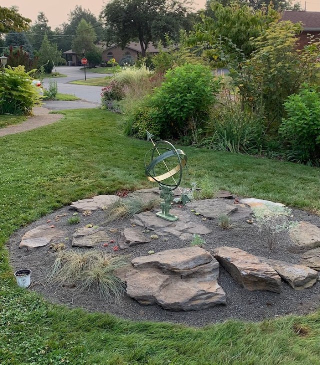 making a rock garden