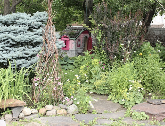 whimsical playhouse